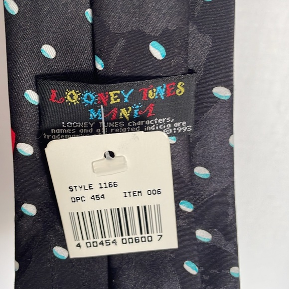 Looney Tunes Mania By Warner Bros.  Christmas tie NWT - Picture 4 of 13